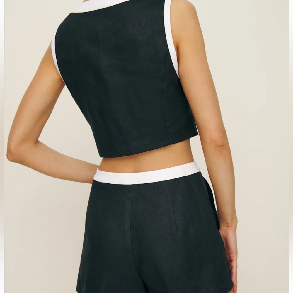 Reformation Roxy Linen Two Piece - Picture 2 of 5